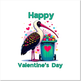 valentine bin chicken Posters and Art